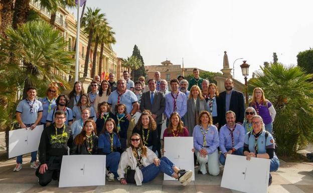 Los scouts celebran el 110 aniversario del movimiento en la Región de Murcia