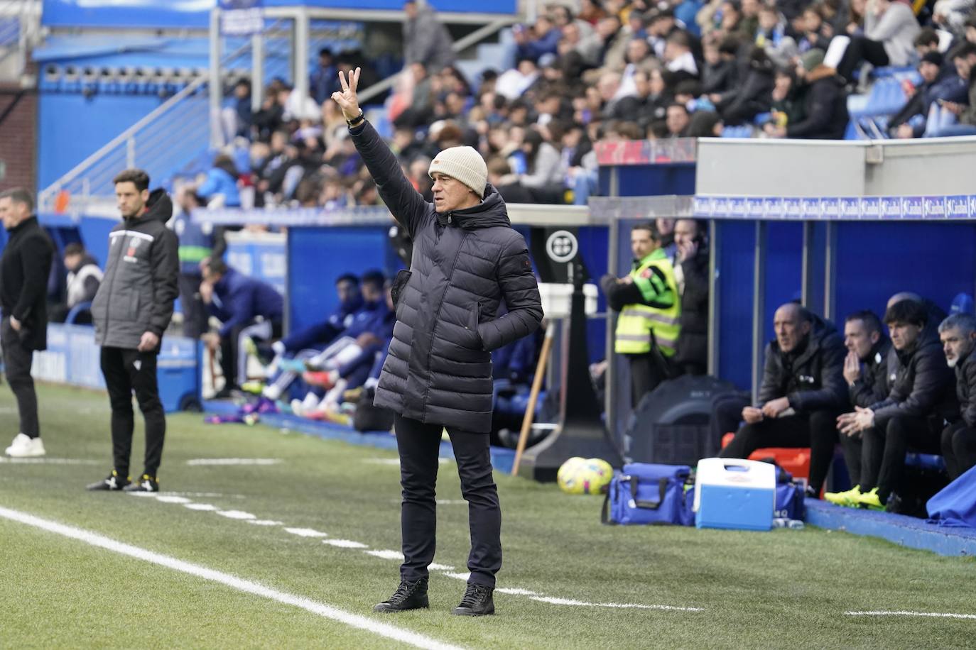 El empate entre Alavés y Cartagena, en imágenes