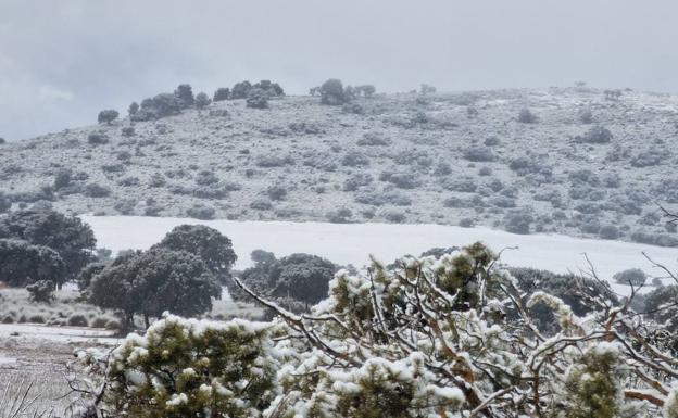 La nieve llega al Noroeste con un desplome de las temperaturas