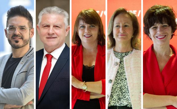 Cinco diputados del PSRM cambian la Asamblea por la política municipal