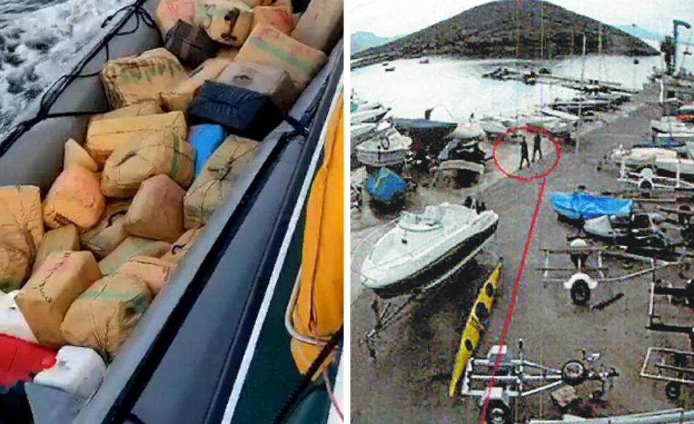 Cerco a las lanchas en las que viaja el hachís a la costa de la Región de Murcia