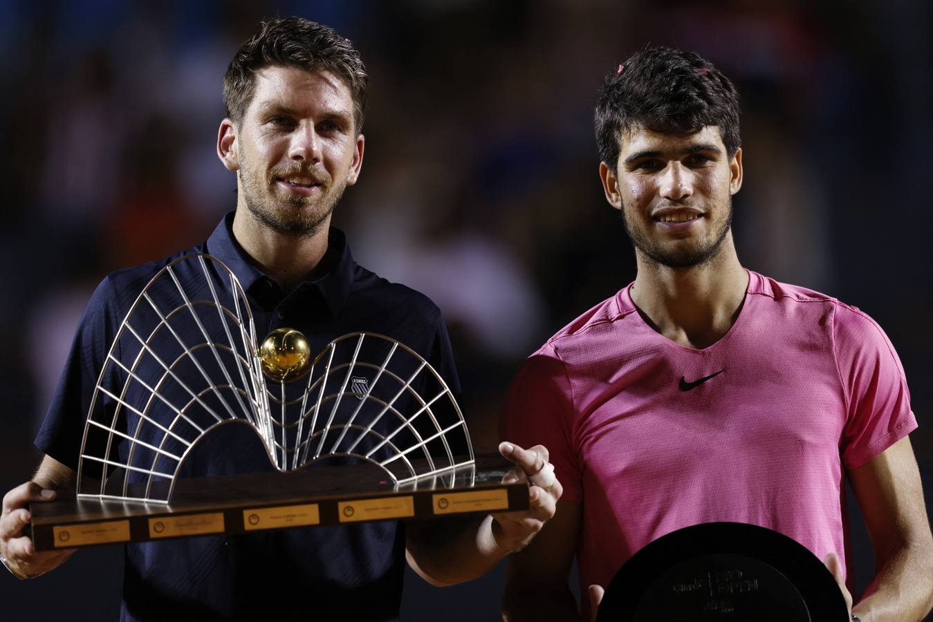 Alcaraz pierde ante Norrie en la final de la ATP Río de Janeiro