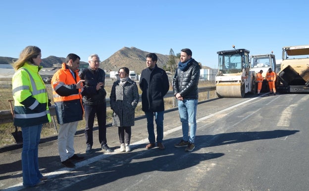 Concluyen las obras de refuerzo y seguridad de la autovía del Mar Menor