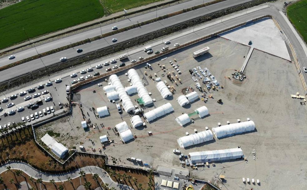 El enfermero murciano que viajó a Turquía para levantar un hospital en 48 horas