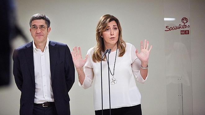 Susana Díaz se reúne con Patxi López horas después de decir 'no'