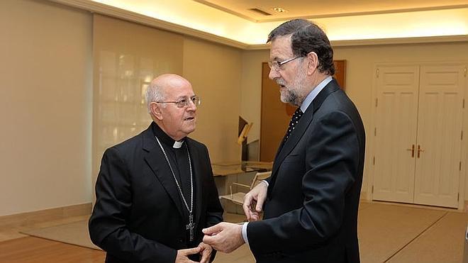 Rajoy agradece a Blázquez la ayuda de la Iglesia en tiempos de crisis