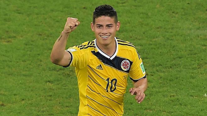 James Rodríguez destruye a Uruguay