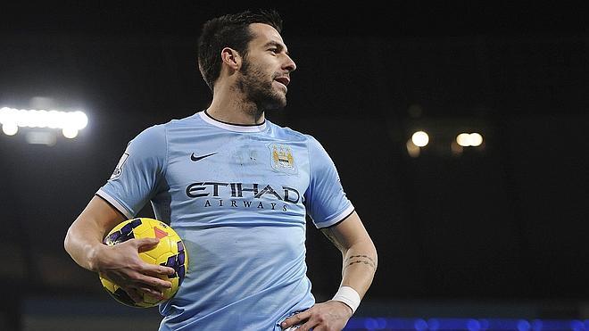 Negredo: «No quiero salir del Manchester City»