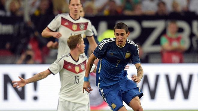 Di María lidera el triunfo argentino ante Alemania