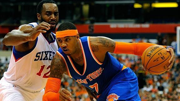 Calderón se queda a cero en la victoria de los Knicks ante los Sixers