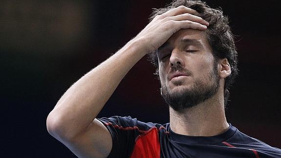 Feliciano López cae ante Berdych en los octavos de final de Bercy