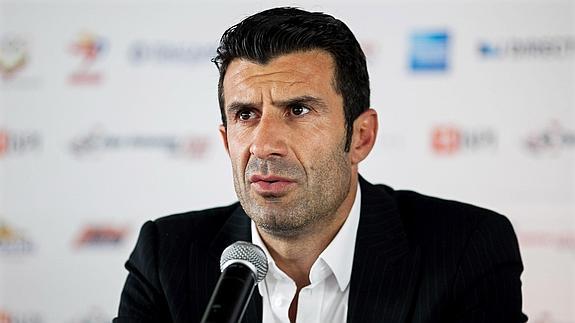 Figo se perfila como gran rival de Blatter en la lucha por la presidencia de la FIFA