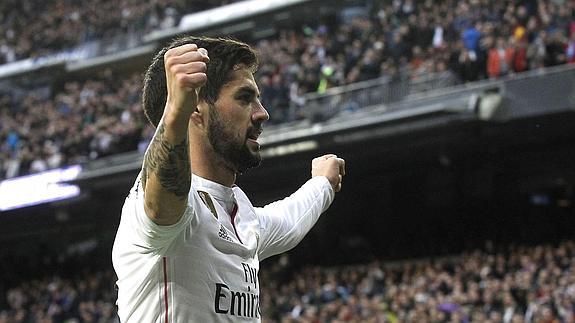 Isco no acalla las quejas del Bernabéu