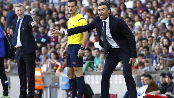 Luis Enrique: «No he visto peligrar el partido»