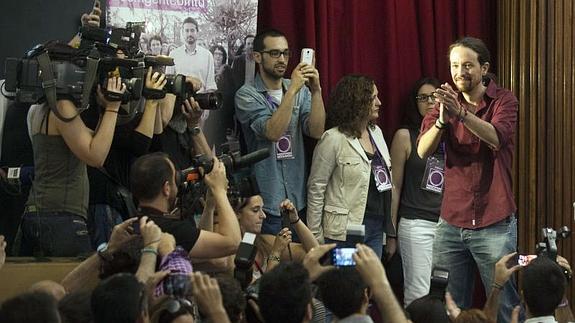 Pablo Iglesias reivindica a Podemos como «heredero» del 15M