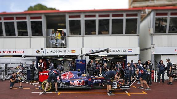 Sainz: «La lluvia es una faena»