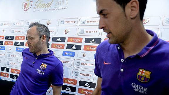 Iniesta: «Messi, Neymar y Luis Suárez son los número uno»