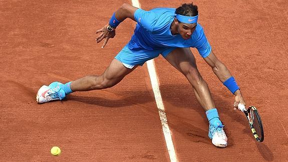 Nadal se exhibe en París