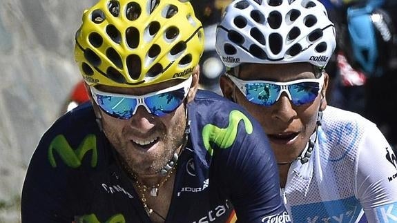 Quintana y Valverde estarán al frente del Movistar