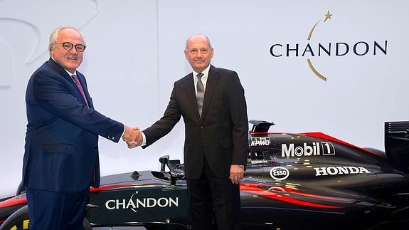 Chandon será el nuevo patrocinador de McLaren