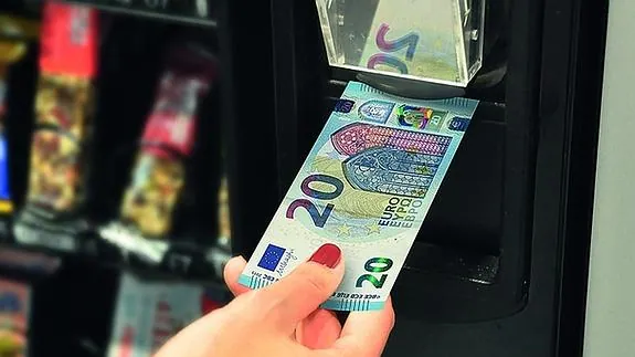 ¿Cómo es el nuevo billete de 20 euros?