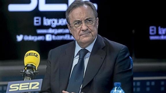 Florentino Pérez: «Zidane será entrenador del Madrid, pero en un futuro»