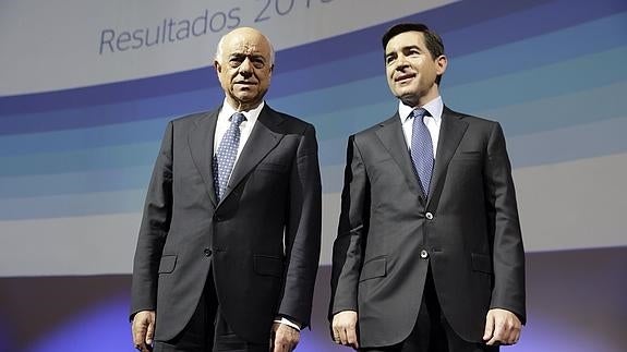 La remuneración del presidente del BBVA en 2015 ascendió a 5,57 millones de euros, un 2,3% más