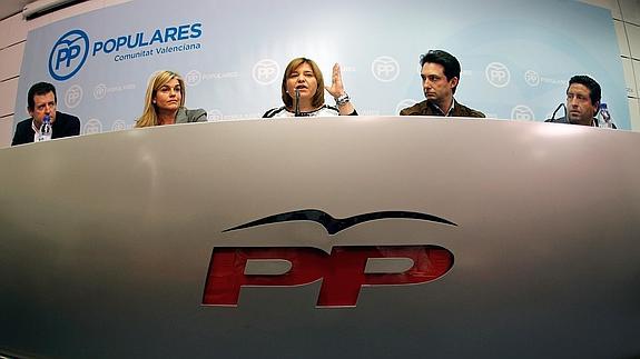 El PP de Valencia deja en manos de Génova pedir a Barberá que entregue el acta si la imputan