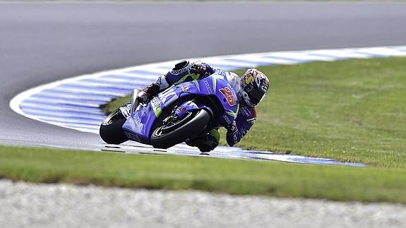 Viñales marca el mejor tiempo en los segundos entrenamientos de MotoGP