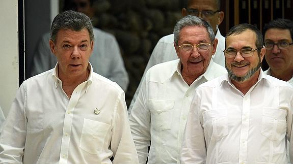 Santos rechaza firmar un «mal acuerdo» con las FARC por cumplir el plazo del 23 marzo