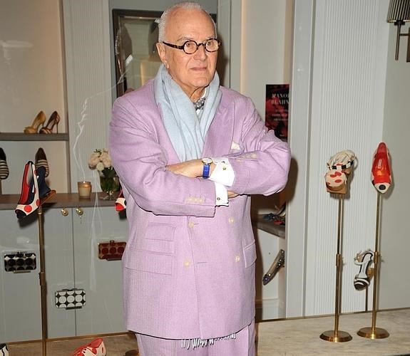 Manolo Blahnik: «Quiero ser recordado como alguien que hizo lo que le dio la gana»