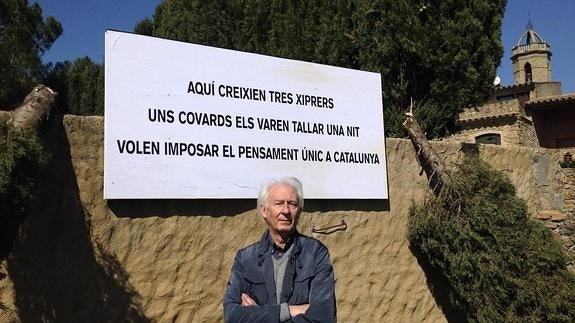 Boadella responde a «los cobardes» que atentan contra su casa