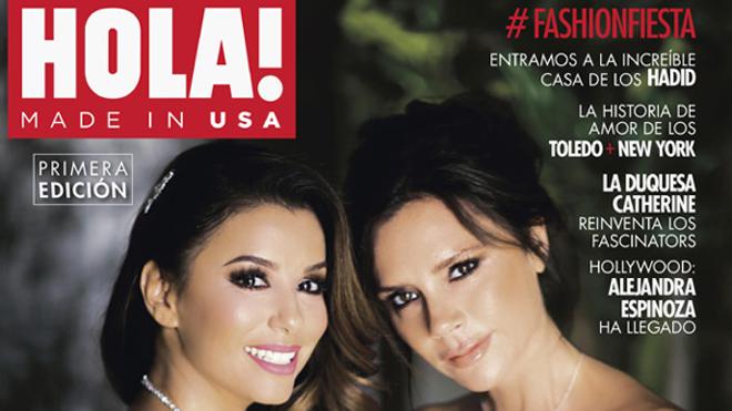 Con Eva Longoria y Victoria Beckham en su portada debuta HOLA! USA | La  Verdad