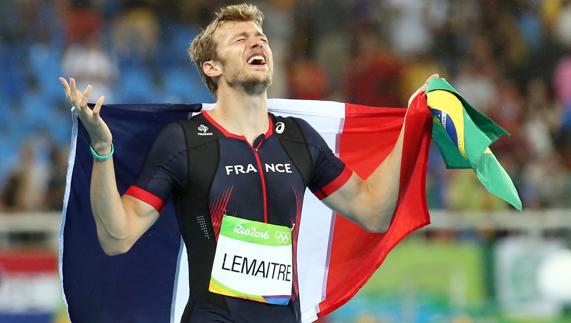 El premio del bronce para Christophe Lemaitre