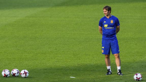 Rodrigo Errasti analiza la previa del Bélgica - España