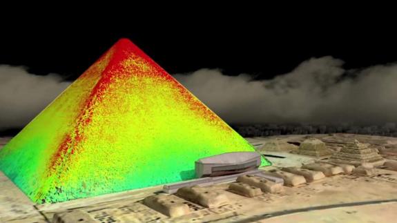 Descubren dos misteriosas cavidades en la Gran Pirámide de Giza