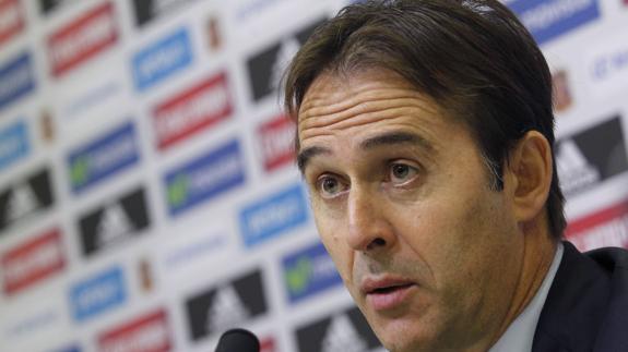 Lopetegui: «Vamos a ir a comernos el partido desde el primer minuto»