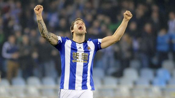 «Estoy tranquilo en la Real Sociedad»