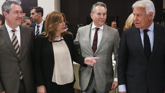 Susana Díaz: «Felipe González me apoya siempre, hasta cuando me critica»