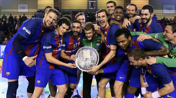 El Barcelona se adueña de la Copa Asobal