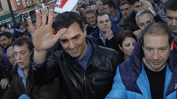 Pedro Sánchez: «Entre todos haremos posible la recuperación del PSOE»