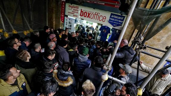 La reventa se dispara en Nápoles para ver al Madrid