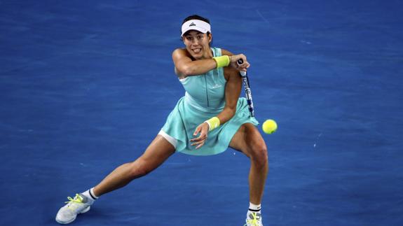 Muguruza se venga y ya está en octavos