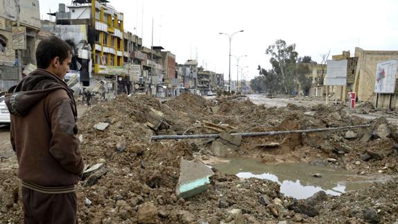 El primer ministro iraquí anuncia la liberación del este de Mosul