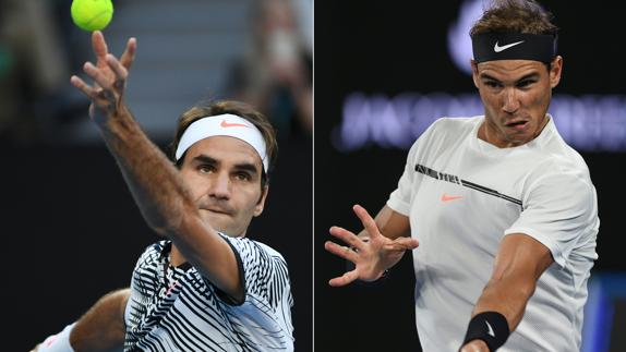 Los enfrentamientos Nadal-Federer, en números