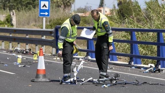 Muere uno de los ciclistas atropellados en Valencia que estaba ingresado en la UCI