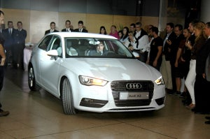 Huertas Motor presenta el nuevo A3 en Cartagena
