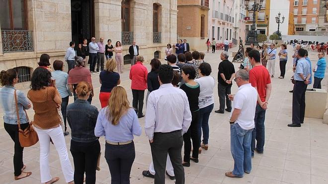 Mazarrón muestra su rechazo por la muerte de Isabel Carrasco