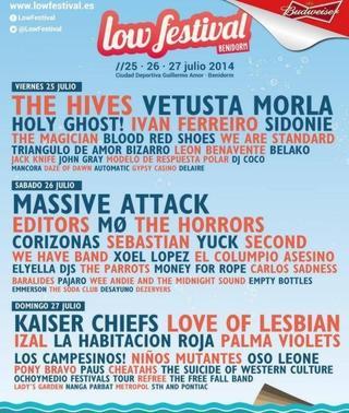 El cartel definitivo del Low Festival estará compuesto por más de 80 artistas