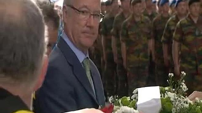 Valcárcel homenajea a las víctimas de la I Guerra Mundial en Ypres